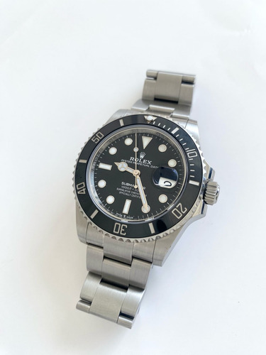 Reloj Rolex Submariner Ref 126610 Año 22 41 Mm Full Set Gris Negro Negro (Usado)