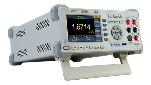 Multímetro Digital De Banco Owon De 4 1/2 Dígitos Lcd 4p Usb