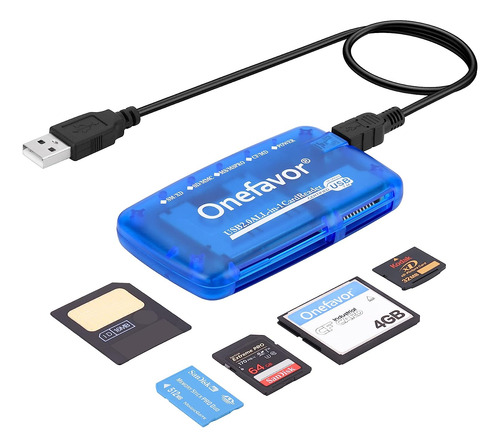 Escritor De Lector De Tarjetas Smartmedia Onefaveve, Adaptad