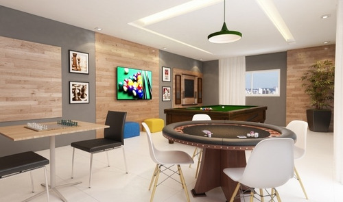 Imagem 8 de 14 de Apartamento 2 Dormitórios De Frente A Praia Na Praia Grande