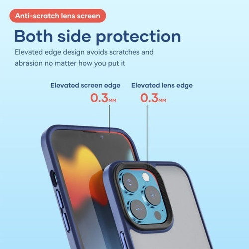 Imagen 8 de 9 de Protector Case Funda Antishock Rock iPhone 13 Pro / Max Mini