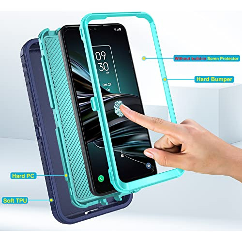 Funda Para Samsung Galaxy Note 20 Galaxy Note20 5g Azul