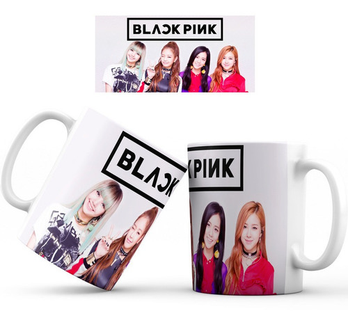 Mug Taza Black Pink Kpop Colección Regalo Banda 0003