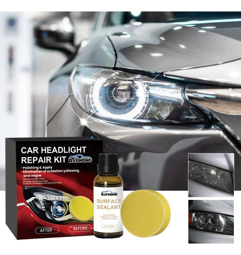 Kit De Reparación De Faros De Coche F Agente De Reparación D
