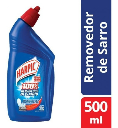 Limpia Inodoros Harpic Removedor Sarro 500cc 