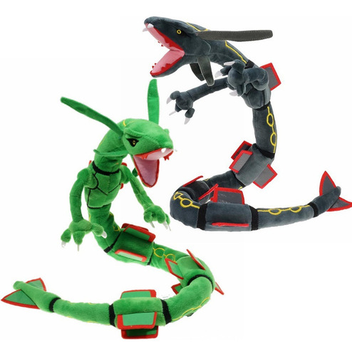 2pcs Rayquaza Muñeca Peluche Juguete Regalo Para Niños 80cm