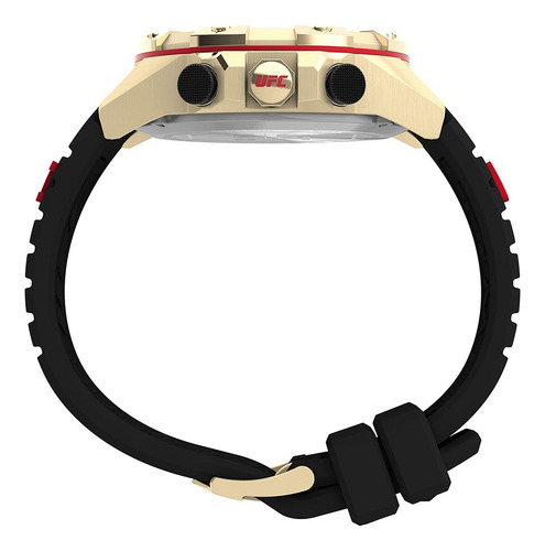 Reloj Timex Ufc Tw2v86600vc Cab Dig Corr Silicon Negro Dorado Negro