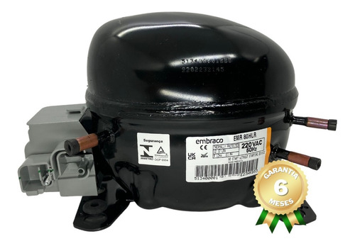 Motor Compressor Embraco 1/4 220v Geladeira Freezer R134