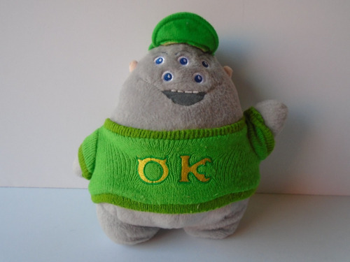 Scott Squibbles Monsters University Peluche Disney 2012