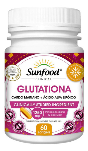 Glutation + Acido Alfa Lipoico + Silimarina Cardo M. 60 Caps