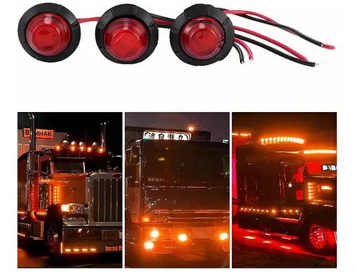 Comprar tira LED para camiones en rojo