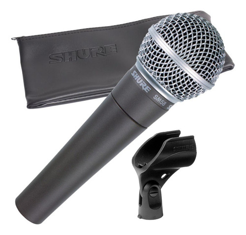 Microfone Shure Sm58 Lc Vocal Cardióide Profissional