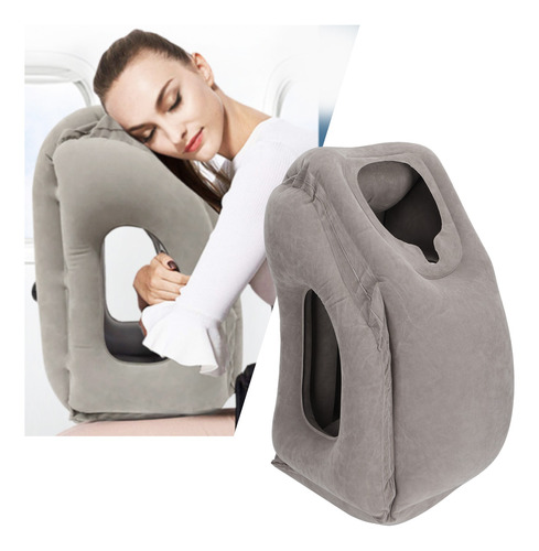 Inflable Almohada De Viaje Avión Dormir Abrazo Oficina Almue