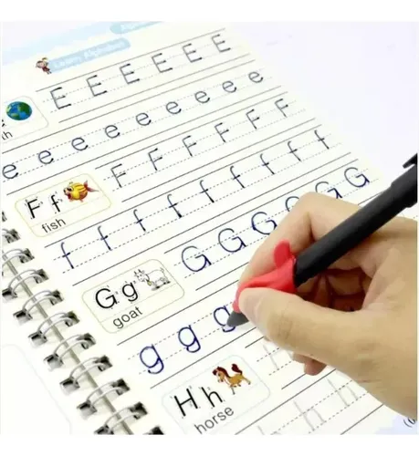 Cuadernos Mágicos Reutilizables Libros Escribir Caligrafía