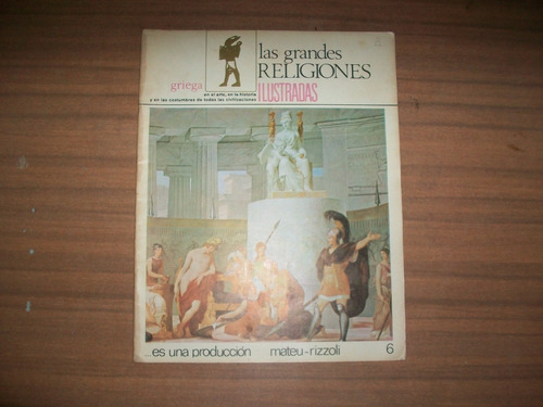 Las Grandes Religiones Ilustradas Nº 6 Griega Mateu Rizzoli