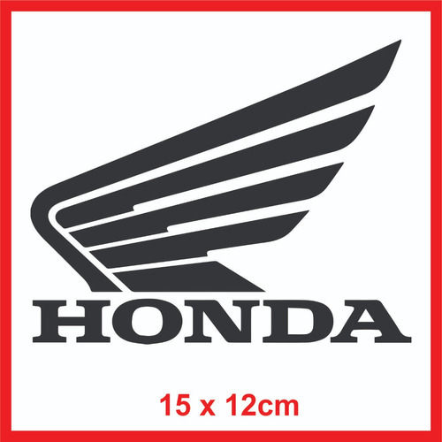 Calcos Vinilo Logo Honda Motos Insignia Cacha Tanque Tunin