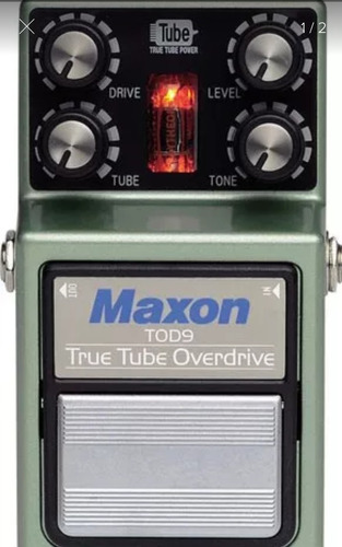 Maxon True Tube Overdrive Tod-9 Pedal Guitarra Electrica 