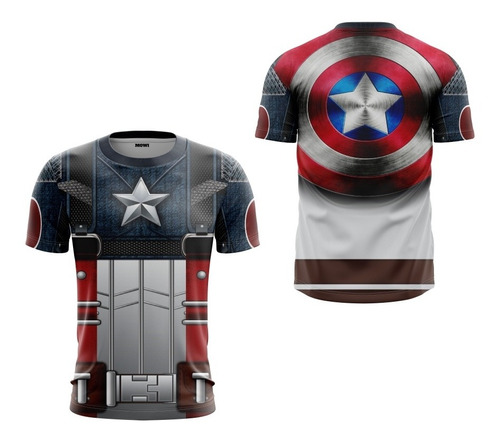 Remera Capitan America 4 (full Print)