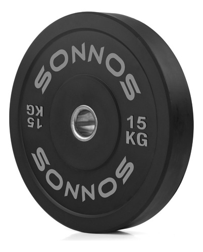 Disco Bumper 15 Kg Olimpico Sonnos X U. Ahora 12