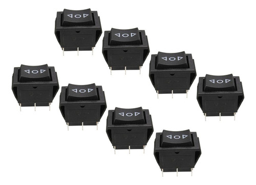 /para 8x 6pin Dpdt Encendido-apagado Momentáneo Botón De
