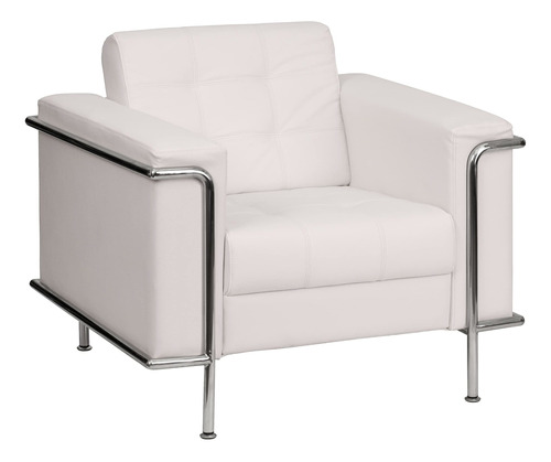 Flash Furniture Chaise Longue Sillon Melrose Blanco