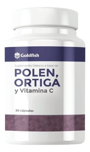 Polen, Ortiga + Vitamina C - Goldfish X 60 Caps.