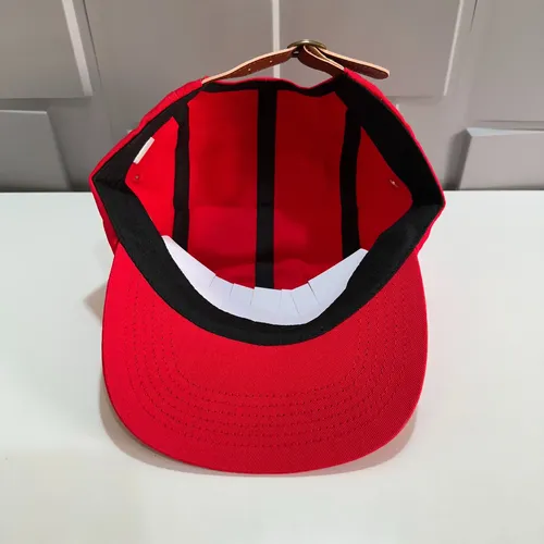Boné Supreme 5-panel Chino Camp Vermelho | MercadoLivre