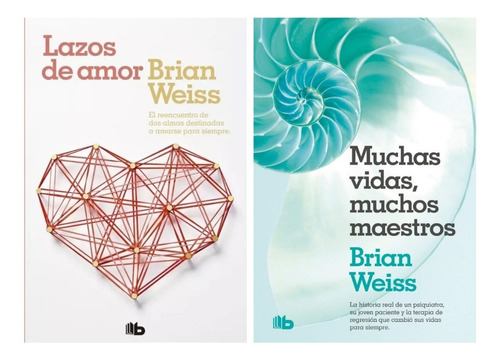 Pack Muchas Vidas + Lazos - Brian Weiss - 2 Libros Bolsillo