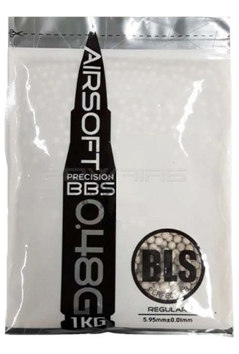 Bbs Bls 1kg 0.48g - 2083 Shots Airsoft 6mm Perfect Precision