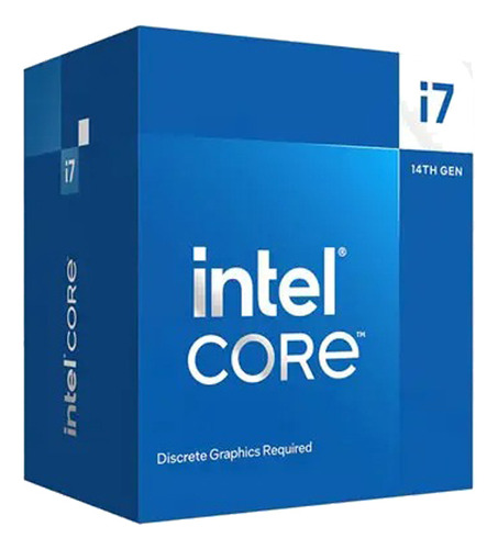 Procesador Intel Core I7 14700f X20 14va Gen Socket 1700