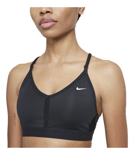 Peto Nike Dri-fit Indy Training Mujer Negro