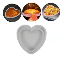 Comprar Moldes Para Tartas Con Forma De Corazón, Moldes De Silicona 