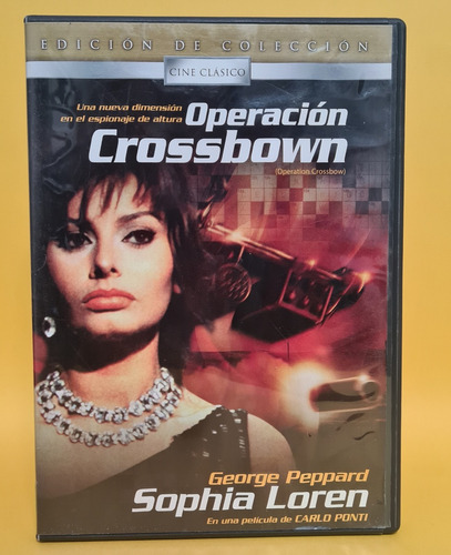 Dvd / Operación Crossbown / Sophia Loren / George Peppard