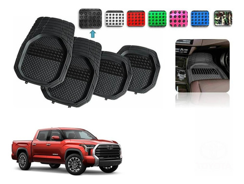 Tapetes 4pz Charola Color 3d Toyota Tundra 2023 A 2026