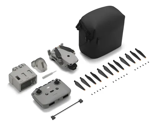 Drone Dji Lito X1 Fly More Combo Sem Tela Br Dji082 Cinz
