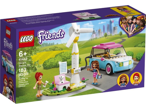 Lego Friends Coche Eléctrico De Olivia 41443 (183 Piezas)