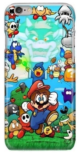 Funda Celular Mario World Gamer Disp Todos Los Cel #2