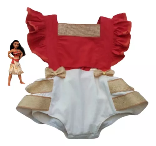 Jardineira Romper Roupa De Bebe Body Mesversario Moana Baby - Mimos da  Babih - Body para Bebês - Magazine Luiza