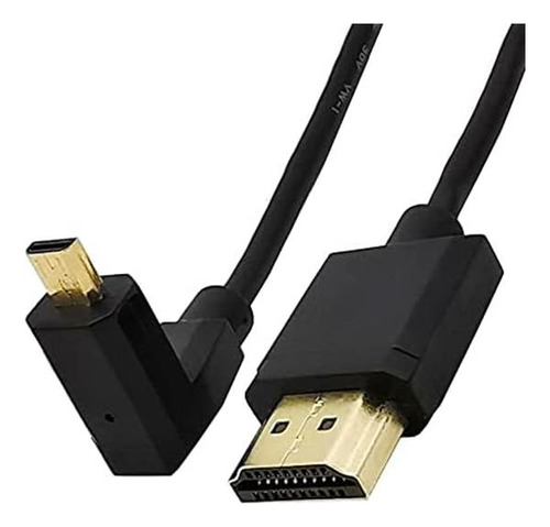 Cable Enrollado Micro Hdmi A Hdmi, 1,2 M, Alta Definición
