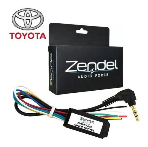 Interface Controle De Som Volante Zendel Toyota Unick To