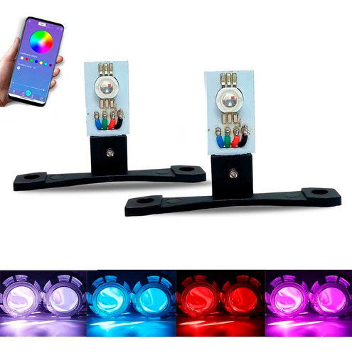 Drl Ojo Del Demonio Rgb Con App