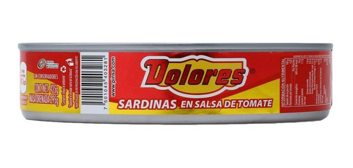 Sardina Dolores En Salsa De Tomate 425 Gr
