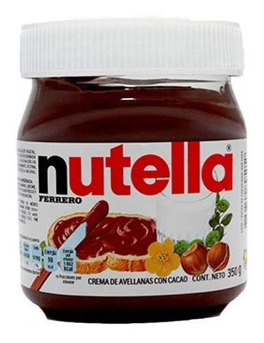 Nutella Crema De Avellanas Ferrero 350 Gr