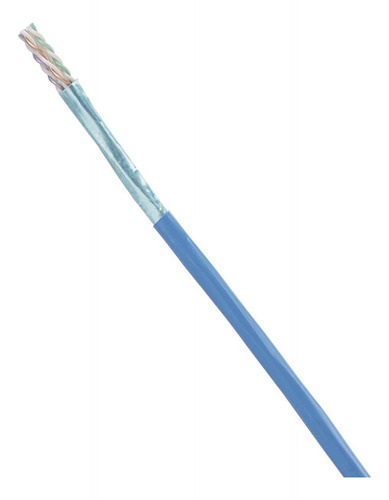 Bobina De Cable Utp Cat6a, 23 Awg,azul, 305m