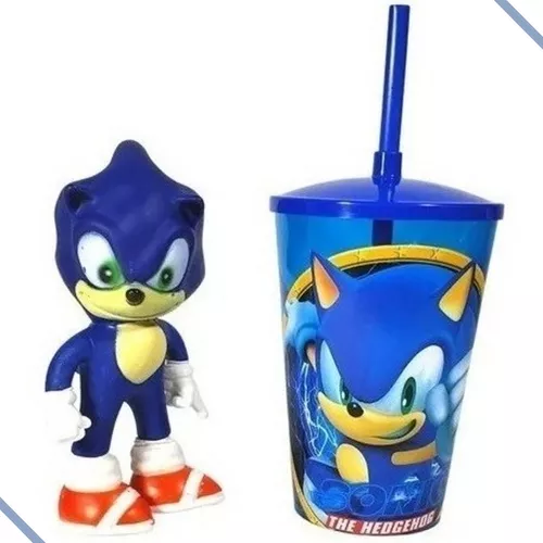 Kit Bonecos Articulados Sonic E Tails 16cm Envio Imediato - Sega