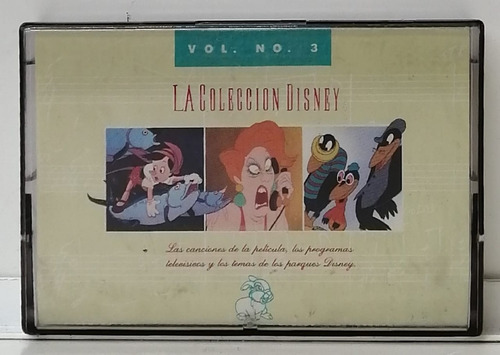 Disney Cassette Mexicano Colección Disney Vol 3 Ost Lnx Kst