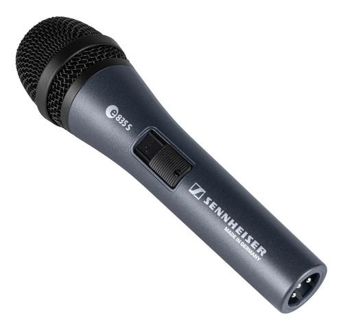 Microfone Sennheiser E835s Dinâmico Cardioide + Nf