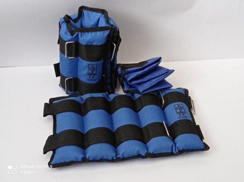 Imagen 2 de 3 de Pesas Tobilleras De 10kg + Tula De Obsequio