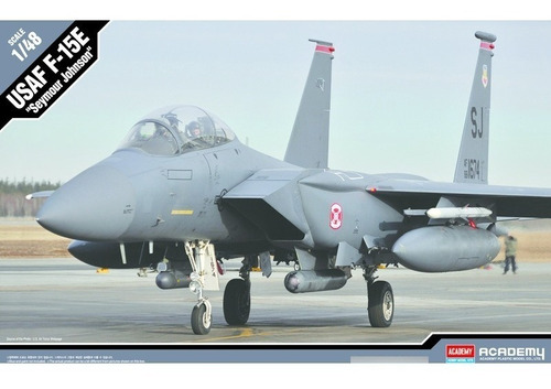 Avion F15 Caza Maqueta Academy 1/48 Para Armar 12295 F 15