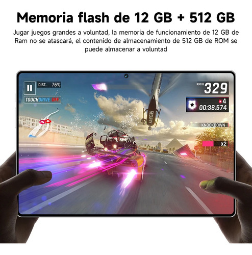 Tablet S12 Android 13 512gb +12gb Ram Con Gpt